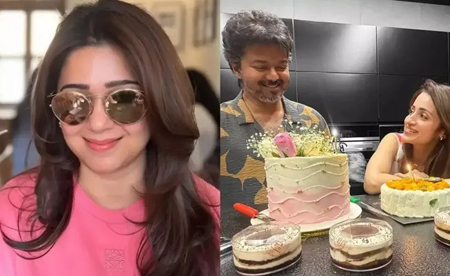 Charmmes Comment On Vijay Trisha Pic