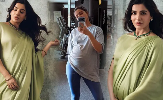 Samantha Ruth Prabhu Shines in Vibrant Green Ensemble